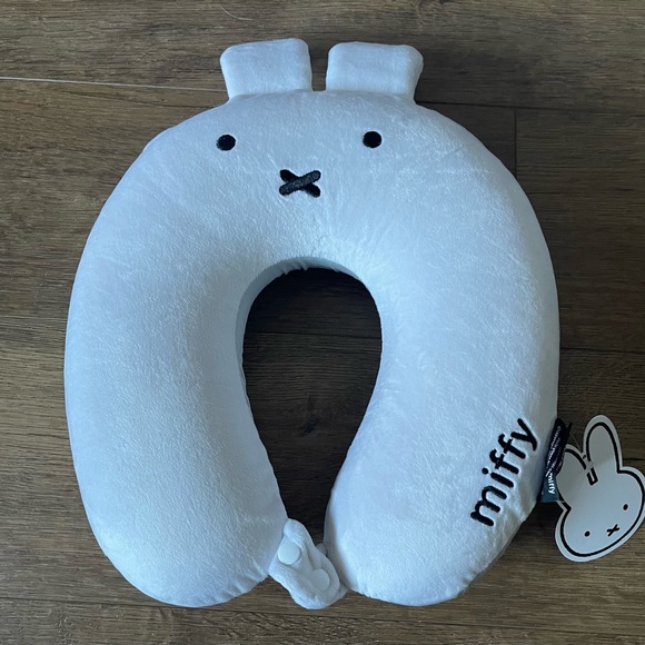 miffy Other - Only 1 Left! MIFFY-Imported (NWT) Adult Neck Pillow